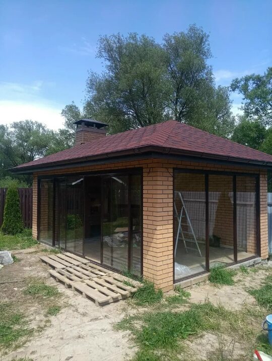Иллюстрация к статье «Какое основание нужно под кирпичный барбекю-комплекс»