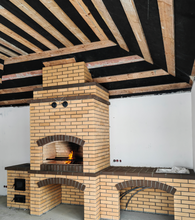 Комплекс в кирпичной беседке 6×6, Берёзовый парк
